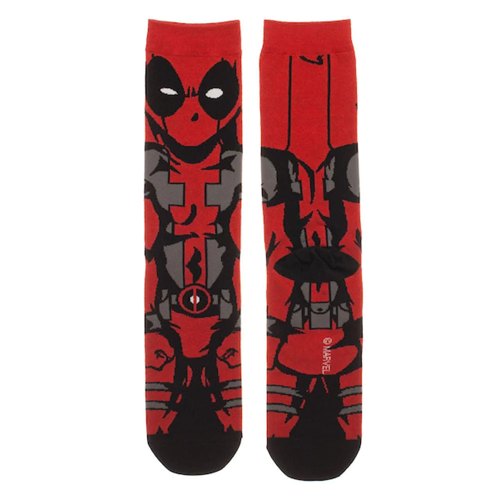 Marvel Deadpool Animigos 360 Character Socks - Socks