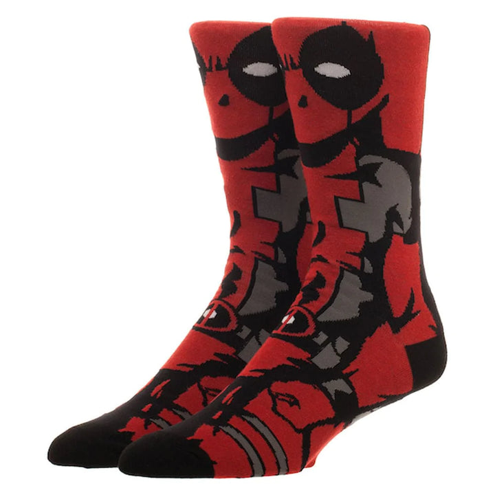 Marvel Deadpool Animigos 360 Character Socks - Socks