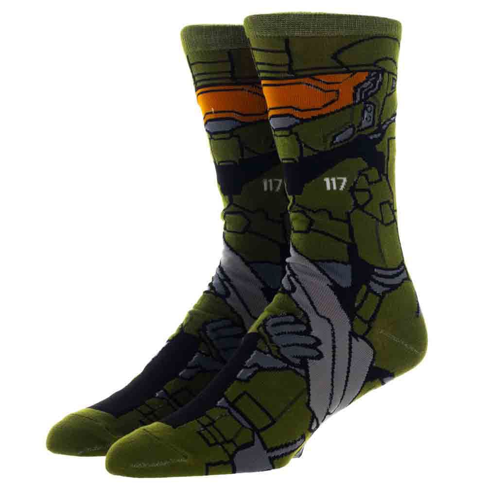 Halo Master Chief Animigos 360 Character Socks - Socks