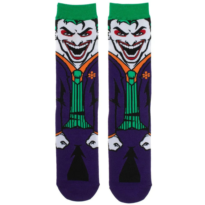 DC Comics Joker Rebirth Animigos 360 Character Socks - Socks