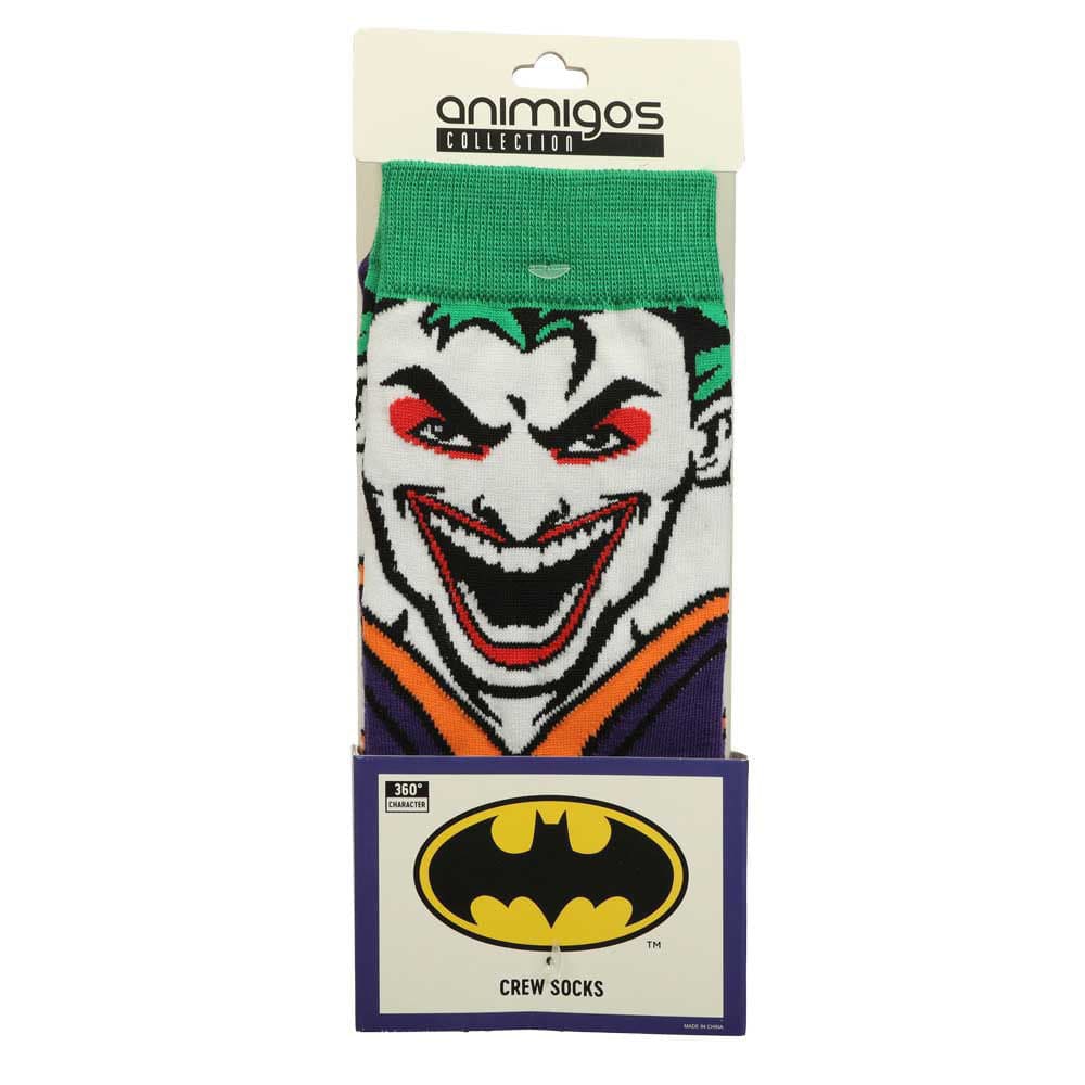 DC Comics Joker Rebirth Animigos 360 Character Socks - Socks