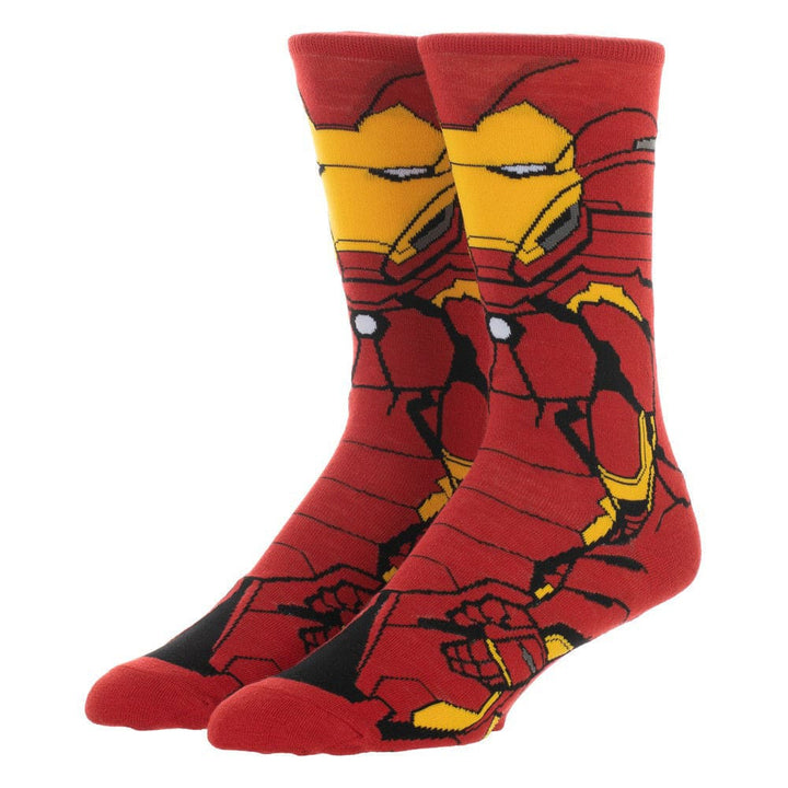 Marvel Iron Man Animigos 360 Character Socks - Socks