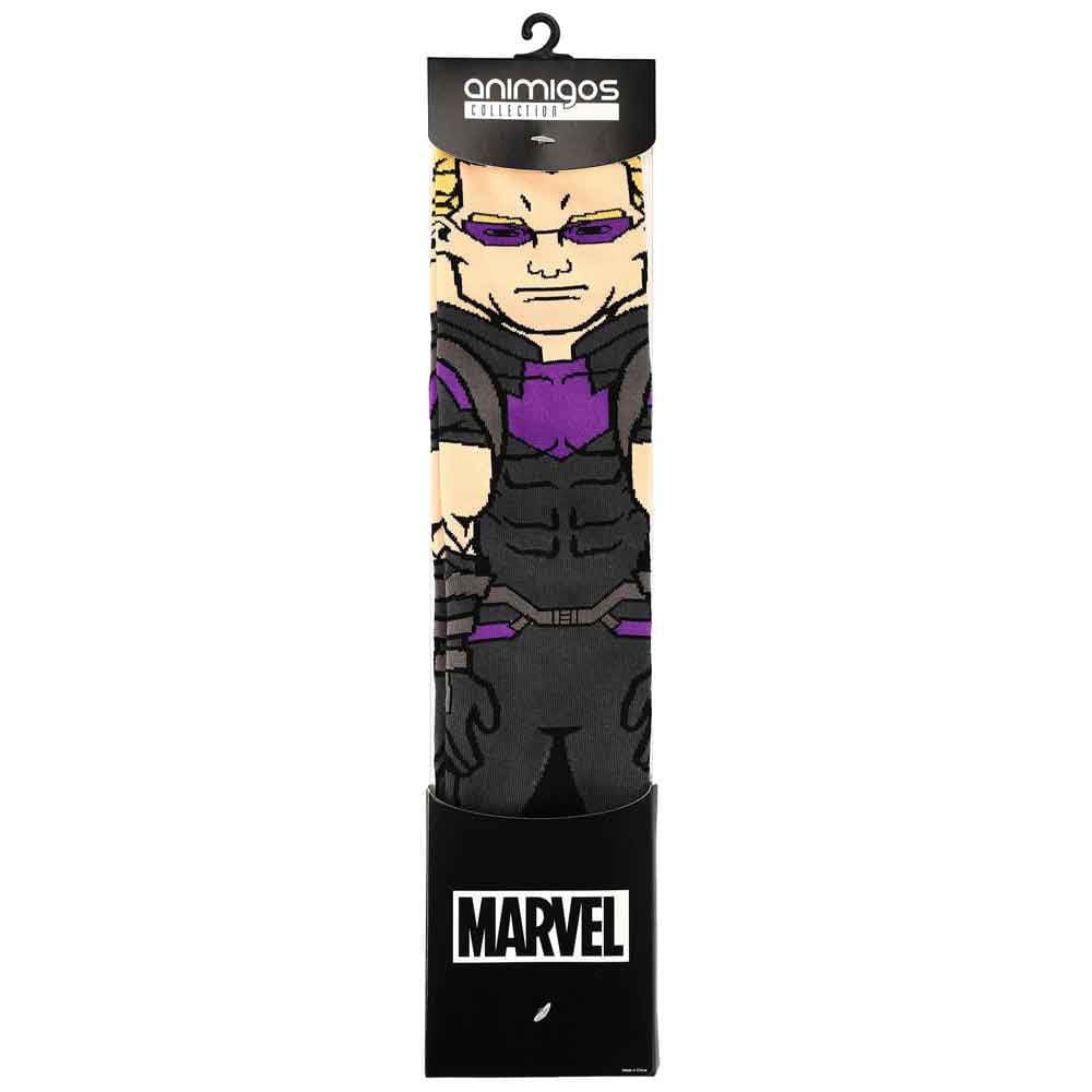 Marvel Hawkeye Animigos 360 Character Socks - Socks