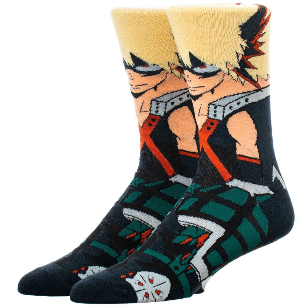 My Hero Academia Bakugo Animigos 360 Character Socks - Socks