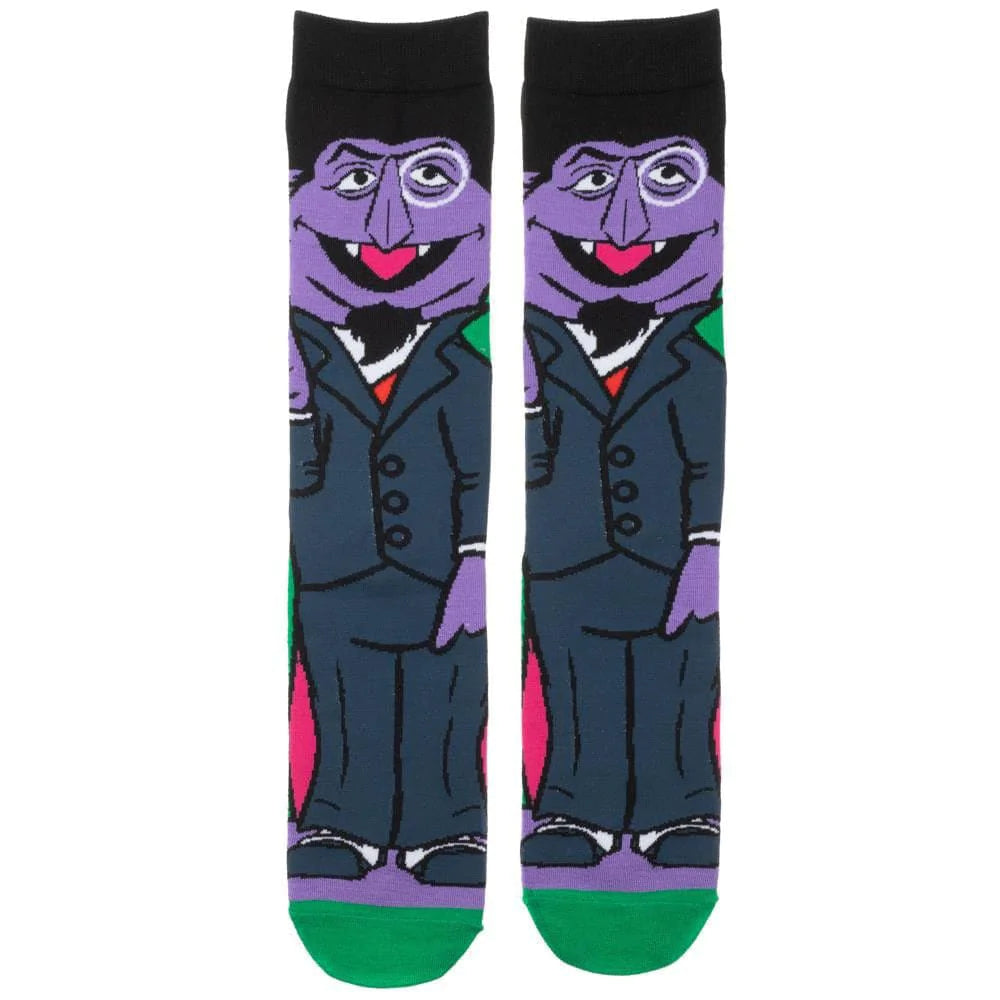 Count Von Count Animigos 360 Character Socks - Socks