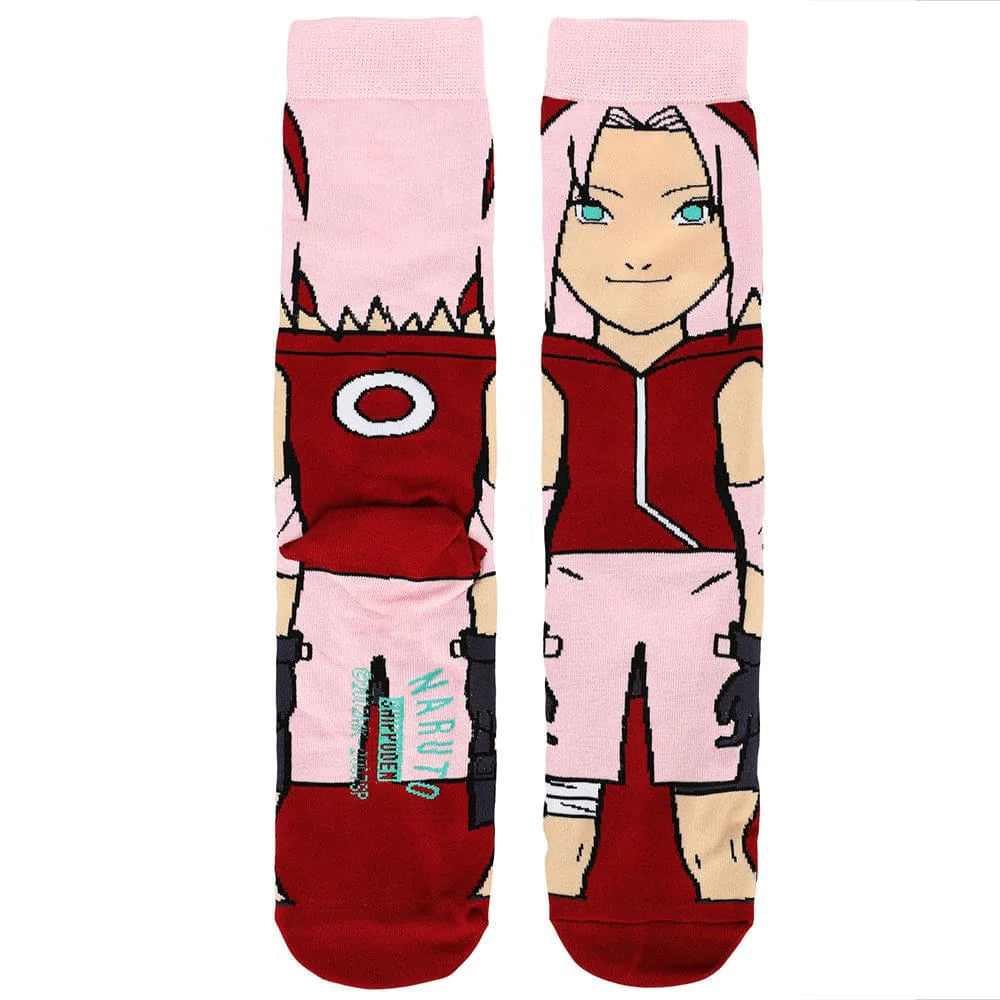 Naruto Sakura Animigos 360 Character Socks - Socks