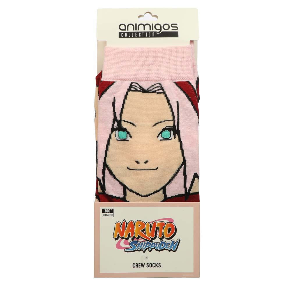 Naruto Sakura Animigos 360 Character Socks - Socks
