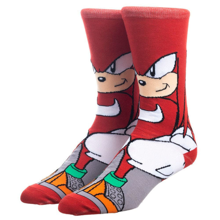 Sonic The Hedgehog Knuckles Animigos 360 Character Socks - 
