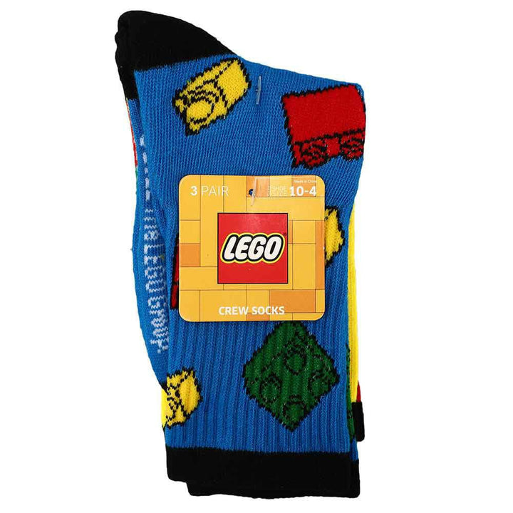 Lego Classic Youth Crew Socks (Pack of 3) - Youth Socks
