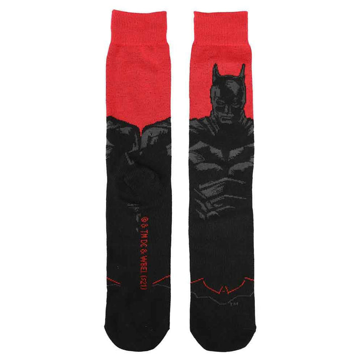 Dc Comics The Batman Movie 5 Pair Crew Socks - Socks