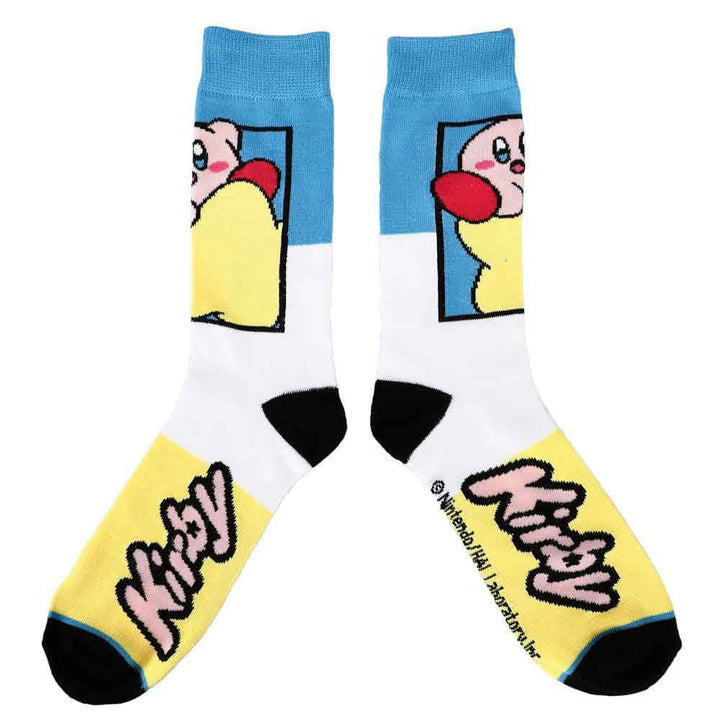 Kirby Characters 5 Pair Crew Socks - Socks
