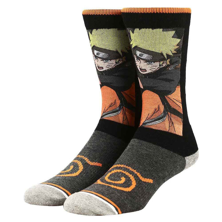 Naruto Uzumaki Sublimated Crew Socks - Socks