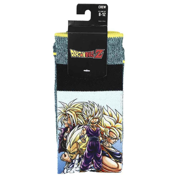 Dragon Ball Z Super Saiyan Crew Socks - Socks