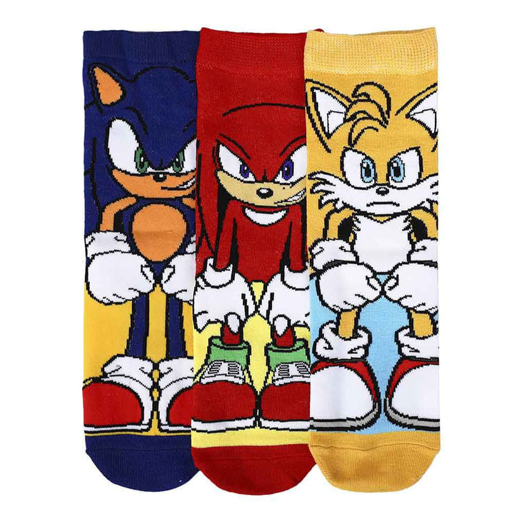 Sonic Tails & Knuckles 3 Pair Youth Animigos 360 Character 