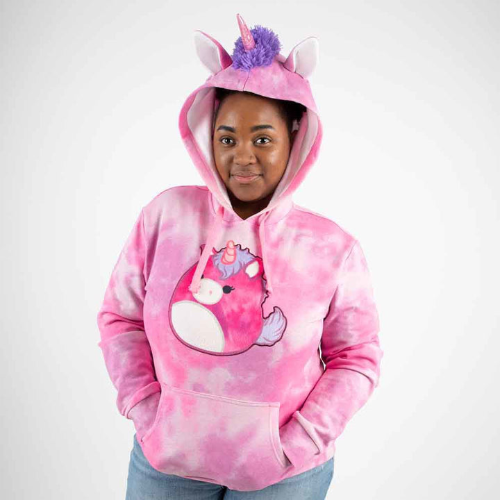 Squishmallows Lola The Unicorn Cosplay Hoodie - Clothing