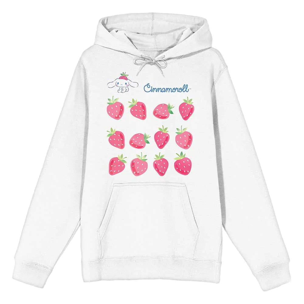 Cinnamoroll Strawberries Hoodie - Clothing - Hoodies &