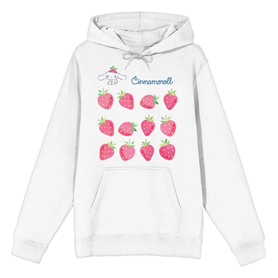 Cinnamoroll Strawberries Hoodie - Clothing - Hoodies &