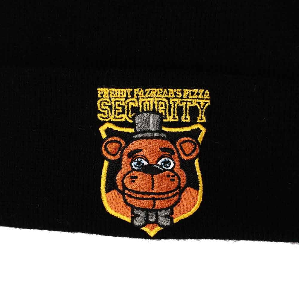 Five Nights of Freddy Pizza Security Cuff Beanie - Clothing