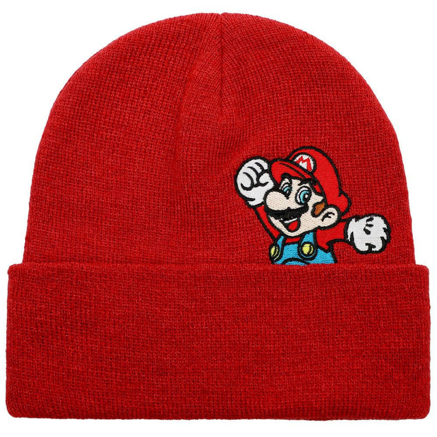 Super Mario Pee-A-Boo Cuff Beanie - Clothing - Beanies