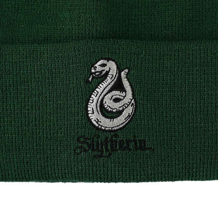 Harry Potter Slytherin Cuff Beanie - Clothing - Beanies