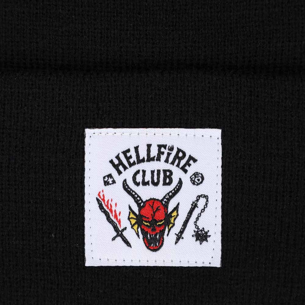Stranger Things Hellfire Club Cuff Beanie - Clothing -