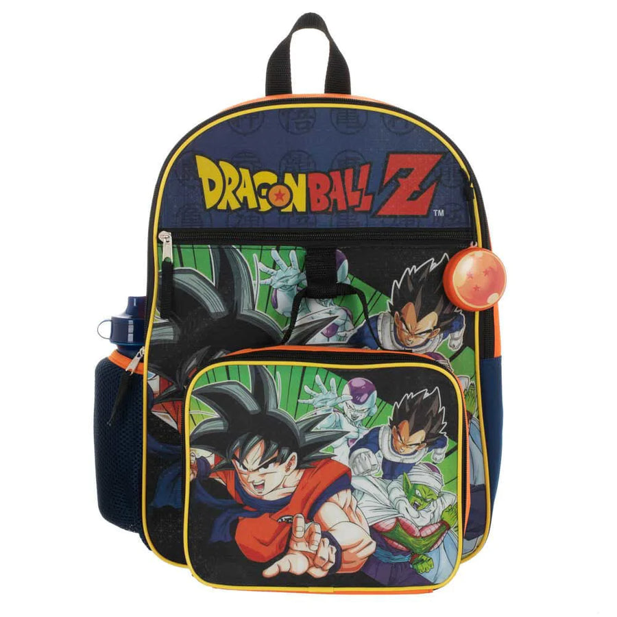 16 Dragon Ball Z Backpack (5 Piece Set) - Backpacks