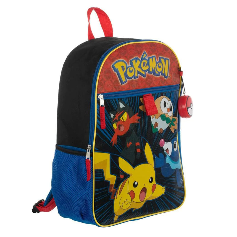 16 Pokemon Backpack (5 Piece Set) - Backpacks