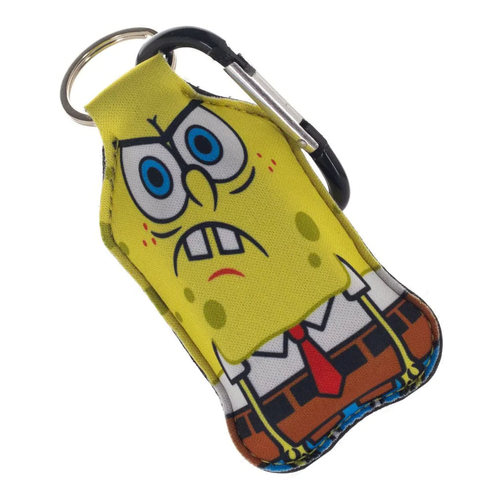 Spongebob Squarepants Neoprene Bottle Holder Keychain - Home