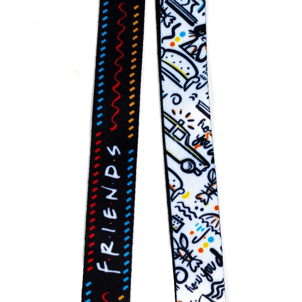 Friends Face Cover Lanyard - Lanyards & Keychains