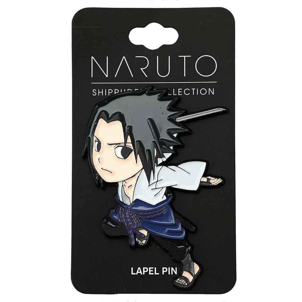3 Naruto Sasuke Chibi Lapel Pin - Enamel Pins Cool Pins