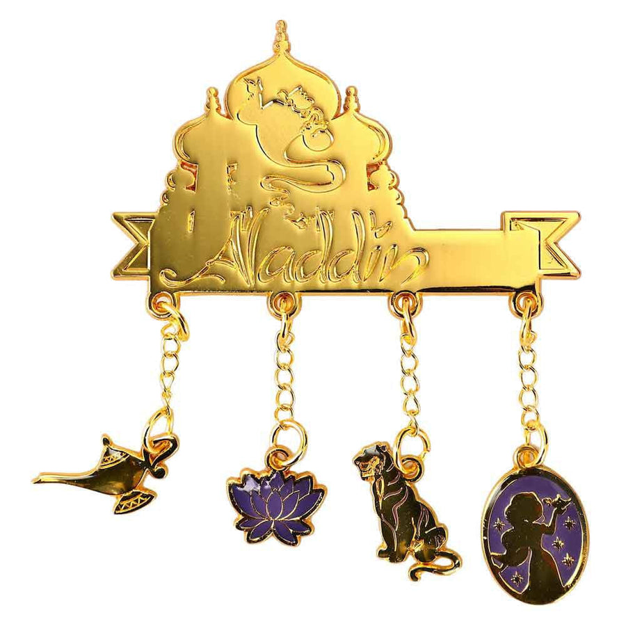 Disney Aladdin Charmed Lapel Pin - Enamel Pins Cool Pins