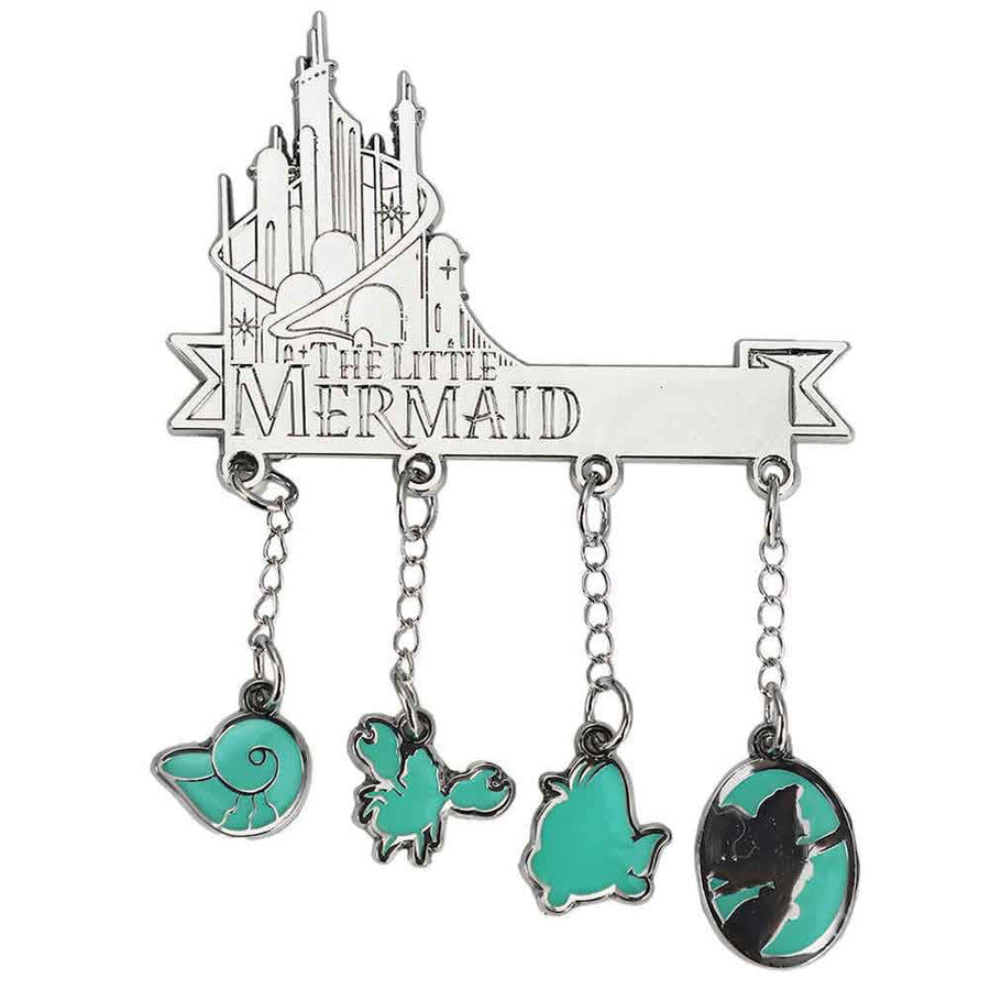 Disney The Little Mermaid Charmed Lapel Pin - Enamel Pins 