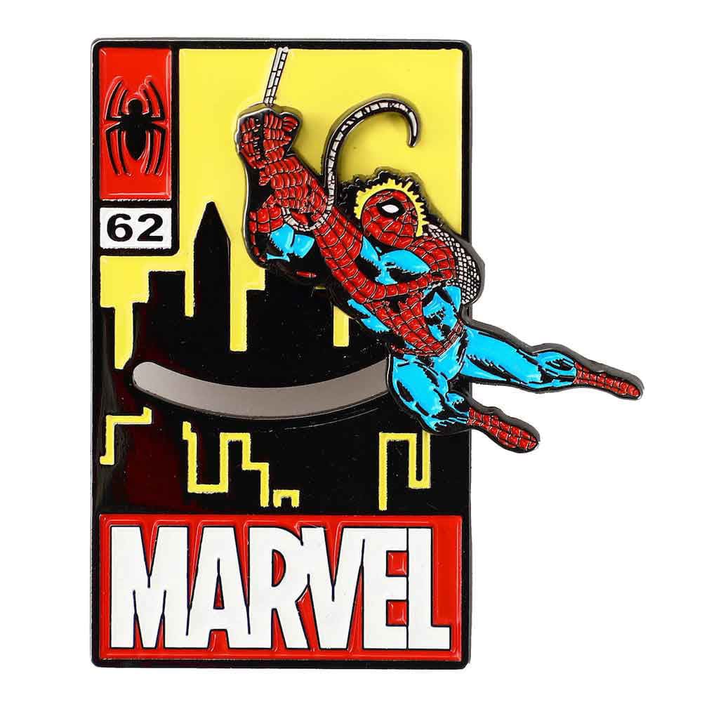 Marvel Spider-Man Animated Sliding Lapel Pin - Enamel Pins 