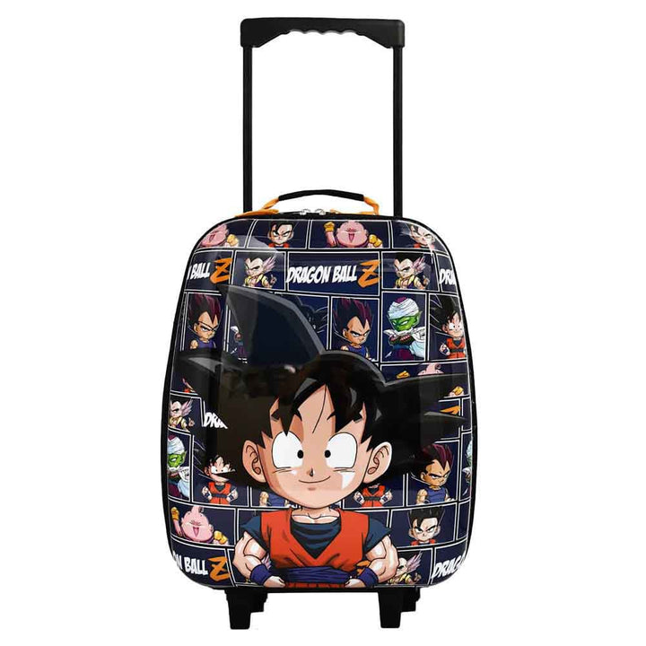 Dragon Ball Z Characters Collapsible Roller Travel Suitcase 