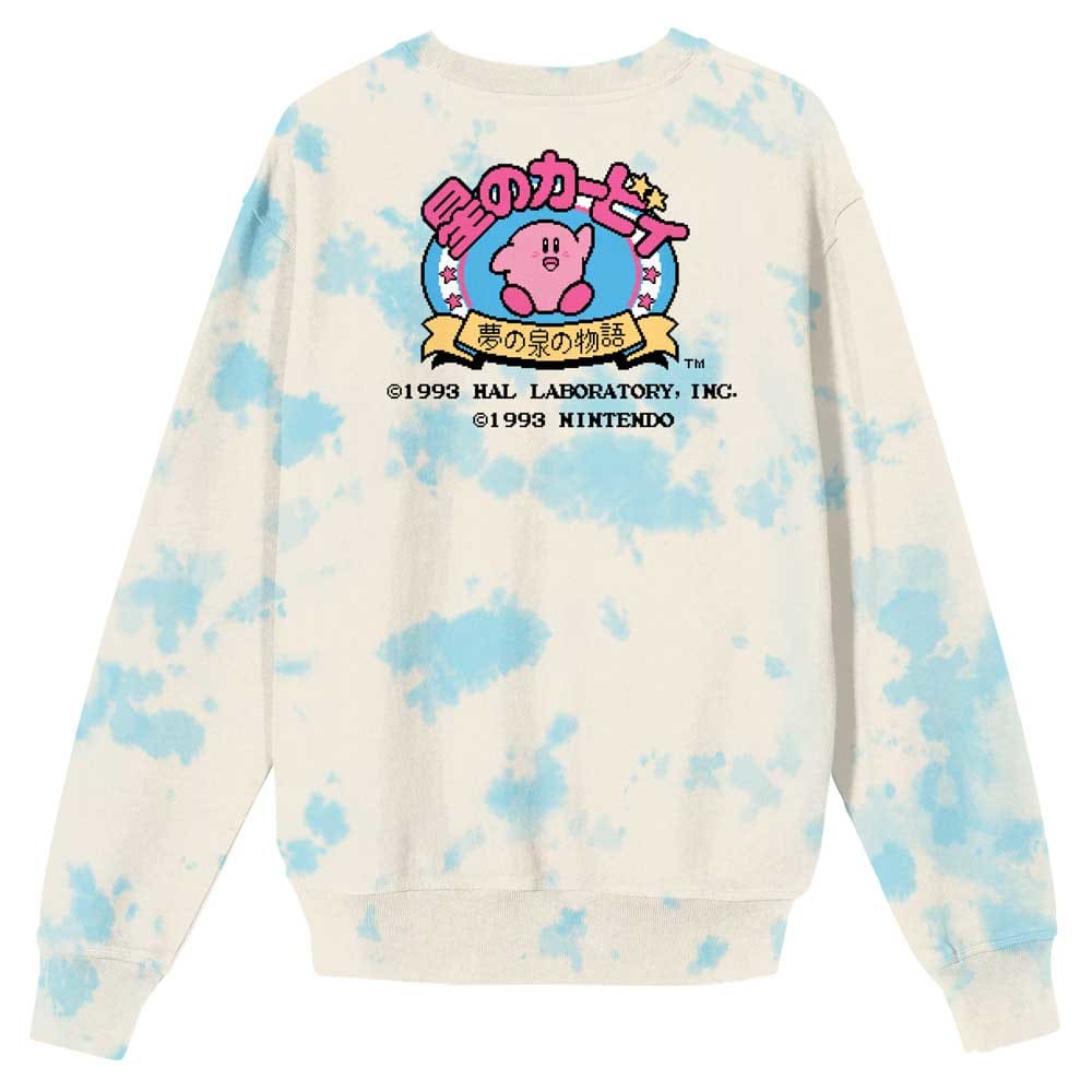 Kirby Pixel Art Washed Unisex Sweatshirt - Clothing -