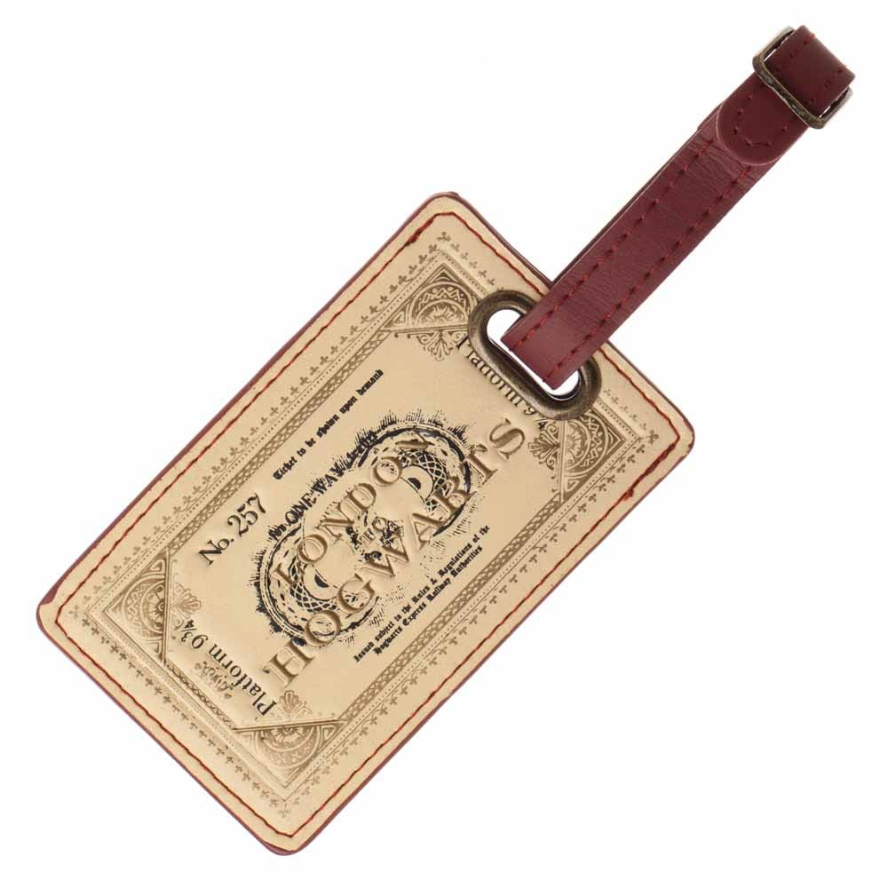 Harry Potter Platform 9 3/4 Train Ticket Luggage Tag - Youth