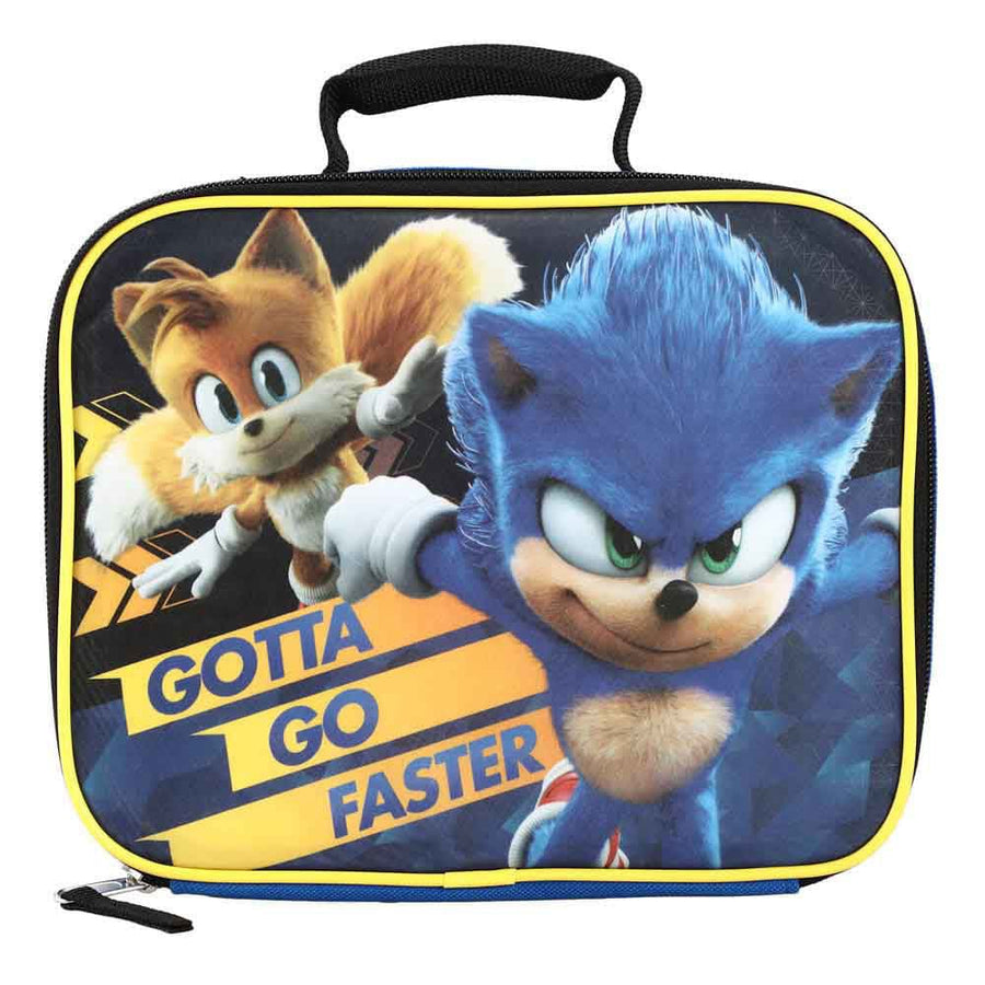 Sonic The Hedgehog 2 Gotta Go Faster Lunch Tote - Lunch Box