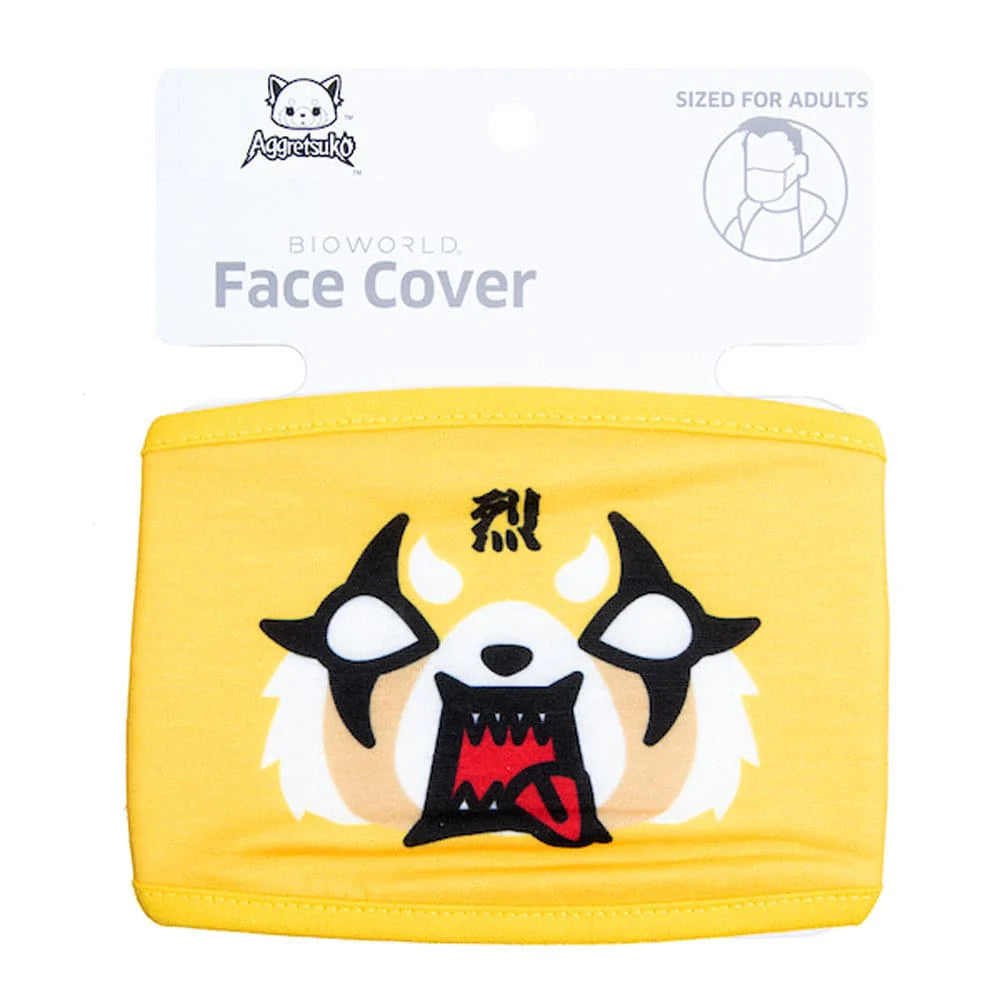 Aggretsuko Adjustable Face Cover - Face Coverings