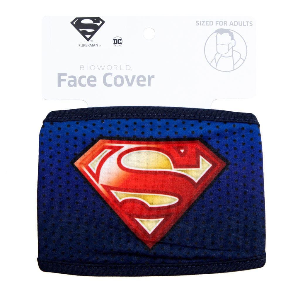 DC Comics Superman Adjustable Face Cover - Face Coverings