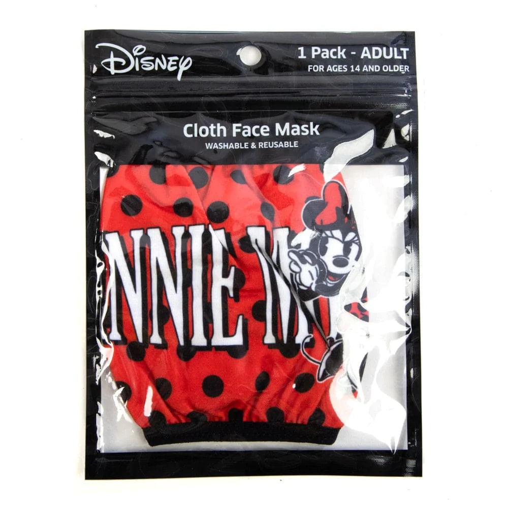 Minnie Mouse Adjustable Face Cover - Face Coverings