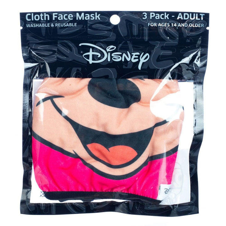 Minnie Mouse 3 Pack Adjustable Face Covers - Face Coverings