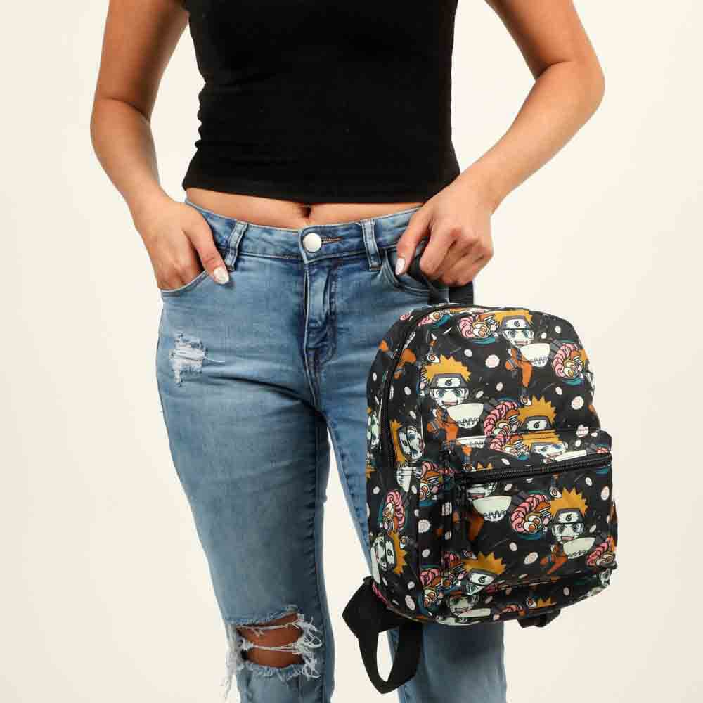 11 Naruto Ramen Toss Aop Mini Backpack - Backpacks