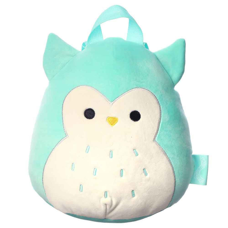 10 Squishmallows Winston The Owl Plush Mini Backpack - 