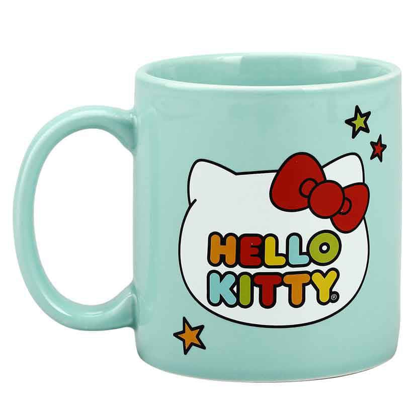 14 oz Hello Kitty Ceramic Mug - Home Decor - Mugs Coffee 