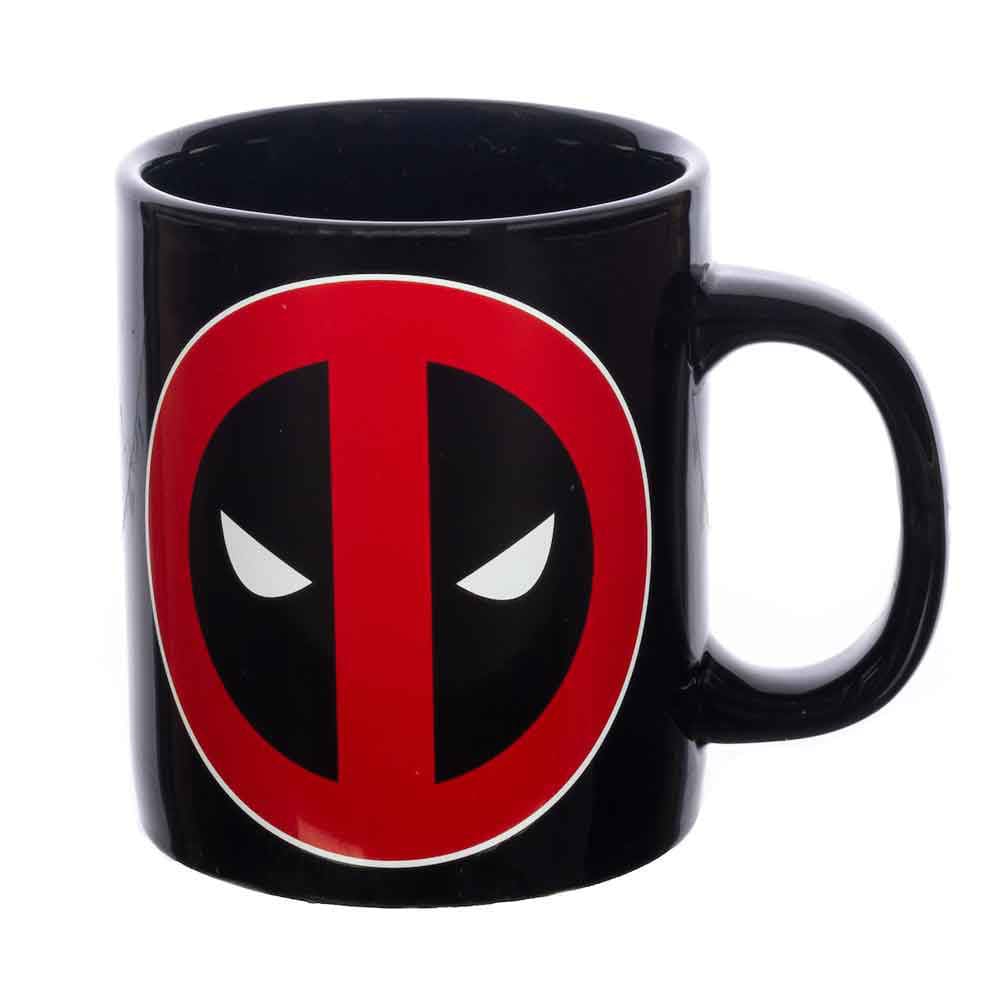 16 oz Marvel Deadpool Ceramic Mug - Home Decor - Mugs Coffee