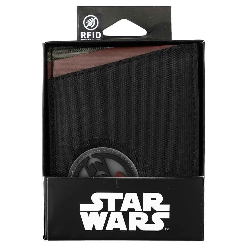 Star Wars Boba Fett Patch Bi-Fold Wallet - Pouches & Wallets