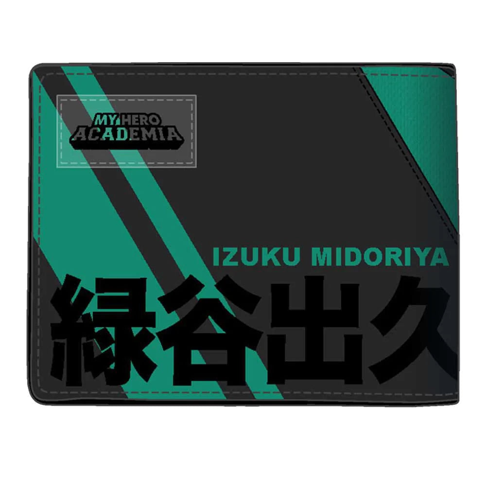 My Hero Academia Izuku Midoriya Bi-Fold Wallet - Pouches & 