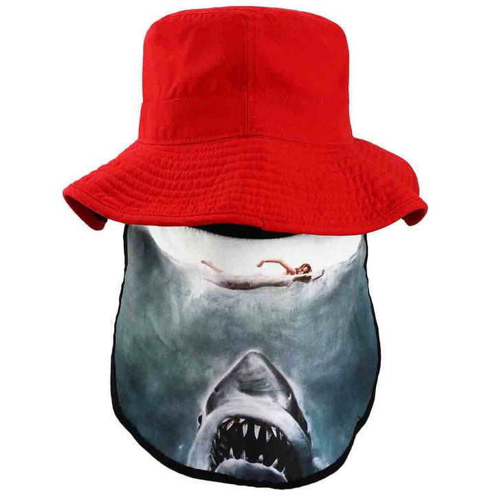 Jaws Amity Island Neck Drape Sun Hat - Clothing - Hats 