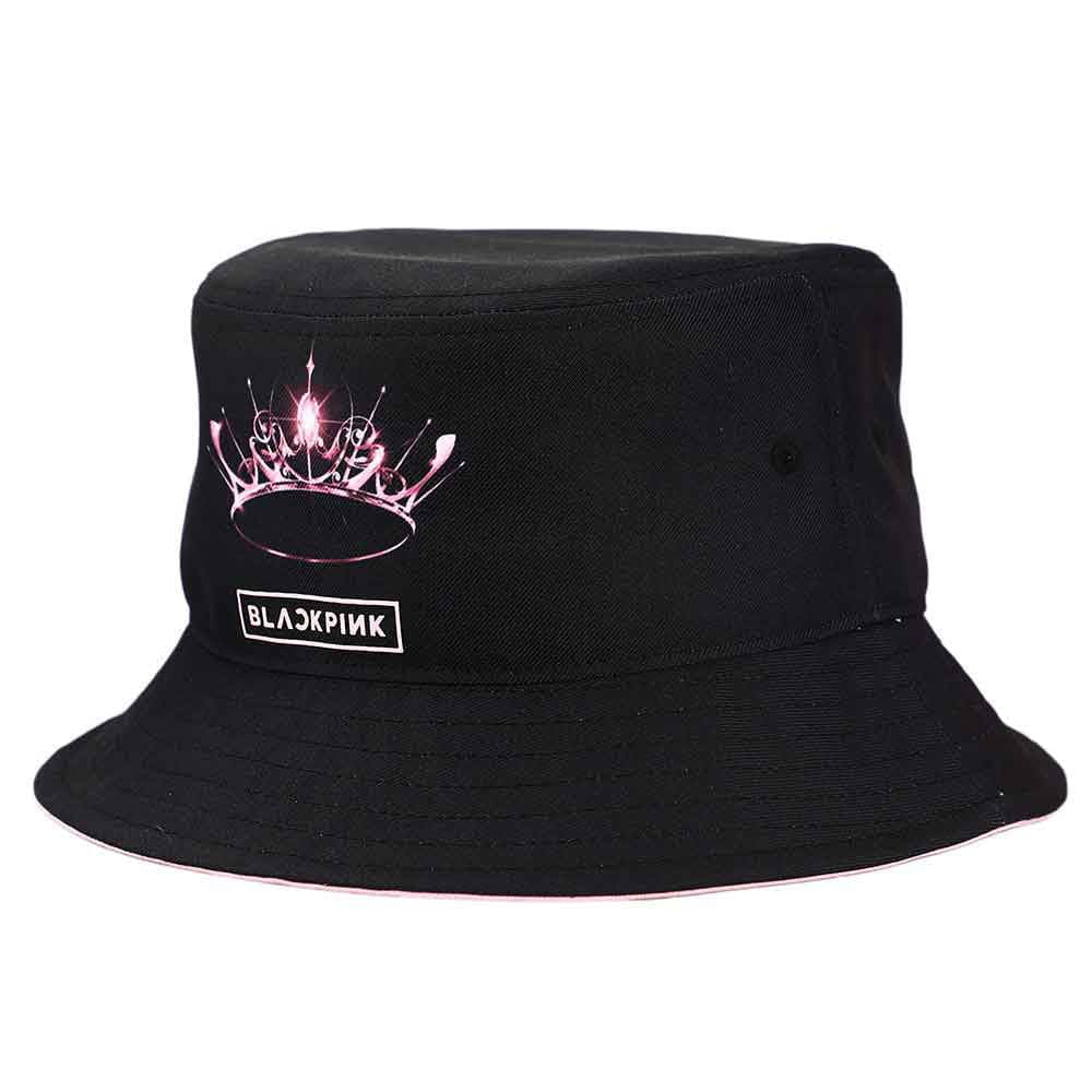 BLACKPINK Logo & Contrast Brim Bucket Hat - Clothing - Hats 