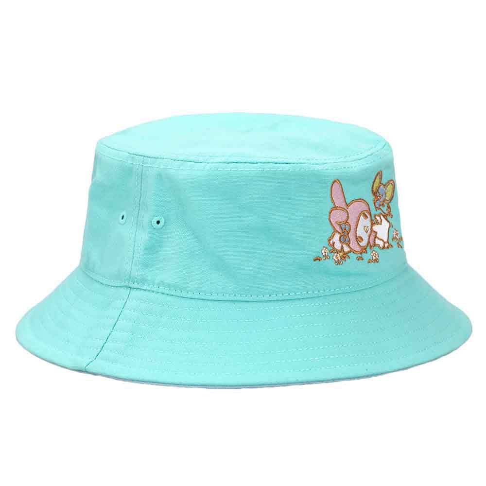 My Melody & Flat Embroidered Bucket Hat - Clothing - Hats